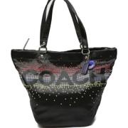 Coach Pre-owned Pre-owned Tyg totevskor Black, Dam