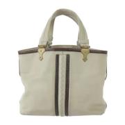 Bottega Veneta Vintage Pre-owned Laeder totevskor Beige, Dam