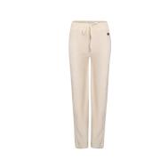 Busnel Velour Elastisk Midja Dragsko Byxor Beige, Dam