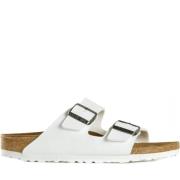 Birkenstock Vita Arizona Tofflor Unisex Vuxna White, Dam