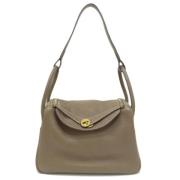 Hermès Vintage Pre-owned Tyg handvskor Beige, Dam