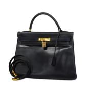 Hermès Vintage Pre-owned Tyg handvskor Black, Dam