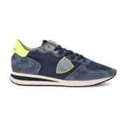 Philippe Model Neon Denim Låg Topp Sneakers Multicolor, Herr