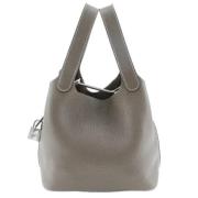 Hermès Vintage Pre-owned Tyg handvskor Gray, Dam