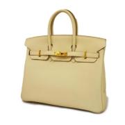 Hermès Vintage Pre-owned Tyg handvskor Yellow, Dam