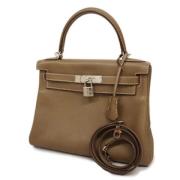 Hermès Vintage Pre-owned Tyg handvskor Brown, Dam