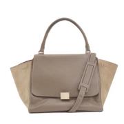 Celine Vintage Pre-owned Laeder totevskor Gray, Dam