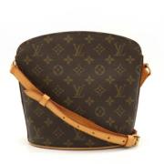 Louis Vuitton Vintage Pre-owned Canvas louis-vuitton-vskor Brown, Dam