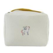 Hermès Vintage Pre-owned Tyg handvskor White, Dam