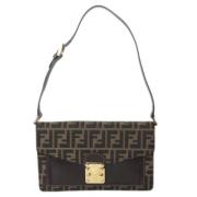 Fendi Vintage Pre-owned Tyg fendi-vskor Brown, Dam