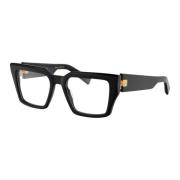 Balmain Stiliga Optiska Formee Glasögon Black, Dam