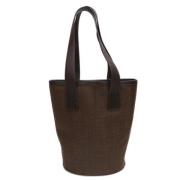 Loewe Pre-owned Pre-owned Tyg totevskor Brown, Dam