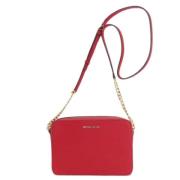 Michael Kors Pre-owned Pre-owned Tyg axelremsvskor Red, Dam