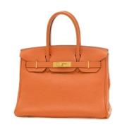 Hermès Vintage Pre-owned Tyg handvskor Orange, Dam