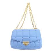 Michael Kors Pre-owned Pre-owned Tyg axelremsvskor Blue, Dam