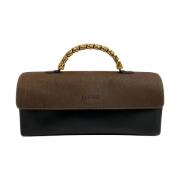 Loewe Pre-owned Pre-owned Tyg handvskor Black, Dam