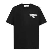 Iceberg T-shirt med logotyp Black, Herr