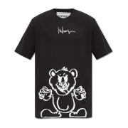 Iceberg T-shirt med logotyp Black, Herr