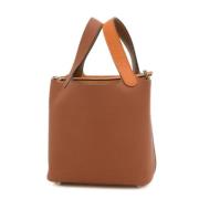 Hermès Vintage Pre-owned Tyg handvskor Brown, Dam