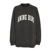 Anine Bing Stiliga Tyler Sweaters Black, Dam