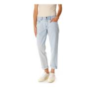 G-star Mid Waist Boyfriend Fit Jeans Blue, Dam