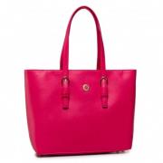 Tommy Hilfiger Classic Saffiano Ew Tote Aw0Aw07668 TZ8 Pink, Dam