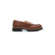 Tommy Hilfiger Stiliga Mocino Loafers för Män Brown, Herr