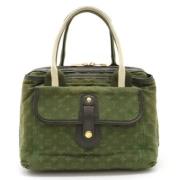 Louis Vuitton Vintage Pre-owned Canvas louis-vuitton-vskor Green, Dam