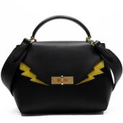 Bally Pre-owned Pre-owned Tyg axelremsvskor Black, Dam