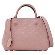 Louis Vuitton Vintage Pre-owned Tyg louis-vuitton-vskor Pink, Dam