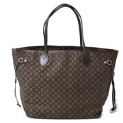 Louis Vuitton Vintage Pre-owned Canvas axelremsvskor Brown, Dam