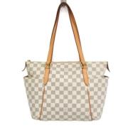 Louis Vuitton Vintage Pre-owned Canvas louis-vuitton-vskor Beige, Dam