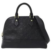 Louis Vuitton Vintage Pre-owned Tyg louis-vuitton-vskor Black, Dam