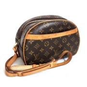 Louis Vuitton Vintage Pre-owned Canvas axelremsvskor Brown, Dam