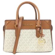 Michael Kors Pre-owned Pre-owned Tyg handvskor Beige, Dam