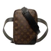 Louis Vuitton Vintage Pre-owned Plast axelremsvskor Brown, Dam