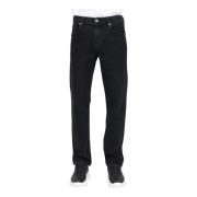 Karl Lagerfeld Svarta Straight Fit Jeans Black, Herr