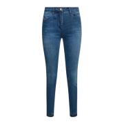 Patrizia Pepe Dam Jeans Byxor Blue, Dam