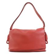 Loewe Pre-owned Pre-owned Tyg axelremsvskor Red, Dam