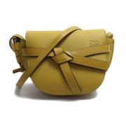 Loewe Pre-owned Pre-owned Tyg axelremsvskor Yellow, Dam