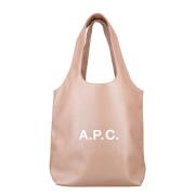 A.p.c. Glossy Pink Ninon Small Tote Bag Pink, Dam