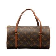 Louis Vuitton Vintage Pre-owned Canvas louis-vuitton-vskor Brown, Dam