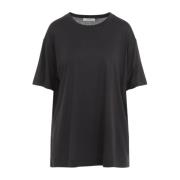 Lemaire Caviar Short Sleeve T-Shirt Black, Dam