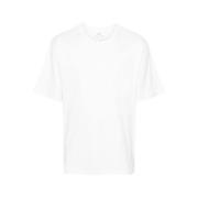 Lardini Vit Bomull T-shirt med Ficka White, Herr