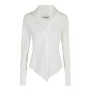 Dondup Modern Mens Shirt White, Dam