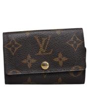 Louis Vuitton Vintage Pre-owned Laeder nyckelhllare Brown, Dam