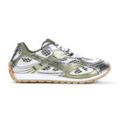 Bottega Veneta Orbit Sneakers i Mud White Multicolor, Dam