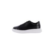 Calvin Klein Höga Cupsole Snörskor Black, Dam