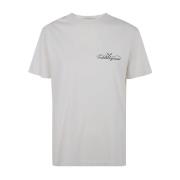 Golden Goose Heritage Journey Logo T-Shirt White, Dam