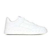 Valentino Garavani Vita Läder Låg-Top Sneakers White, Herr